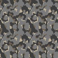 Camouflage pattern. Seamless. Military background. Soldier camou vector