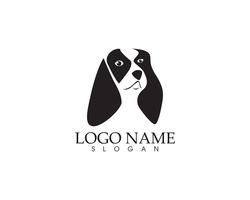Logotipo de la cabeza de perro vector