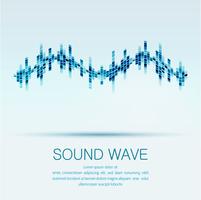 Abstract digital equalizer,Creative design sound wave pattern. vector