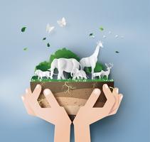 World Wildlife Day vector