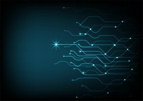 technology circuit board  vector