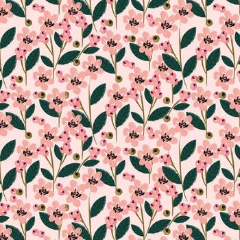 Vector Floral Pattern Design