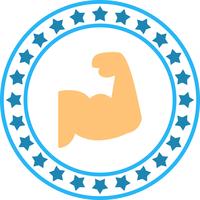 Vector Body Building Icon