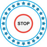 Vector Stop Icon