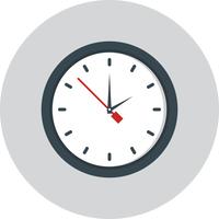 Vector icono de reloj