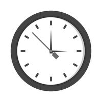 Vector icono de reloj