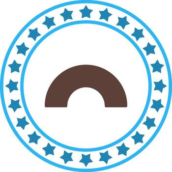 Vector icono de forma geométrica