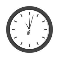 Vector icono de reloj