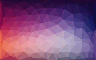 Purple blue lowpoly abstract background vector