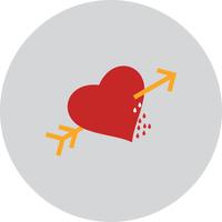  Vector Heart Corss Arrow Icon