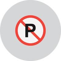 Vector No Parking Icon