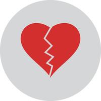  Vector Heart Break Icon