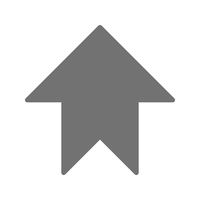 Vector Upward Arrow Icon