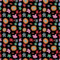 flower spring seamless pattern background vector