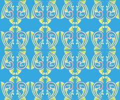 Asian tradition art pattern vector