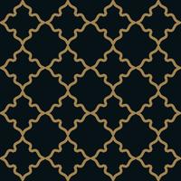 Seamless pattern. Elegant linear ornament. Geometric stylish bac vector