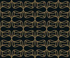 Seamless pattern. Elegant linear ornament. Geometric stylish bac vector