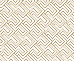 geometric seamless pattern with line, modern minimalist style pa vector