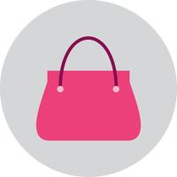  Vector Lady Bag Icon