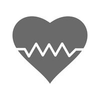 Vector Heart Beat Icon
