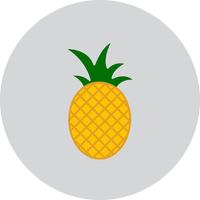 Vector icono de manzana de pino