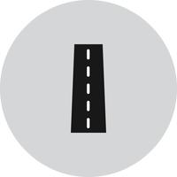 icono de carretera vector