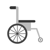 Vector Wheel chair Icon