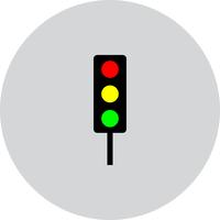 Vector Traffic Signal Icon