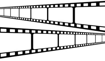Film strip collection. Vector Isolate on white background.