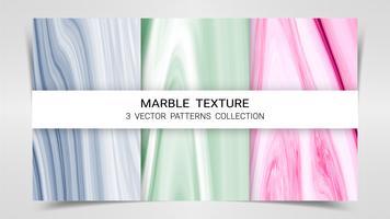 Backgrounds and Textures of Marble Premium Set Patterns Collection Template. vector