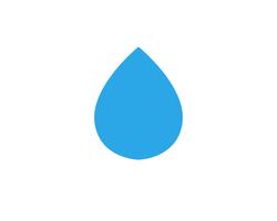 diseño de ilustración de vector de plantilla de logotipo gota de agua