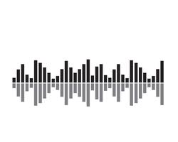 Sound wave illustration - Vector