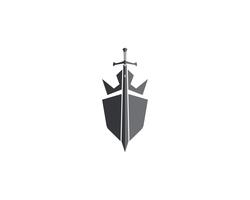 Sword vector logo illustrations