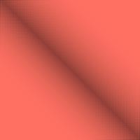 Abstract halftone dots design background in coral colour vector