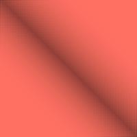 Abstract halftone dots design background in coral colour vector