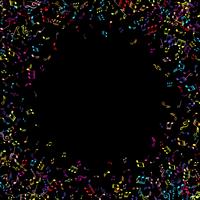 Music notes background  vector