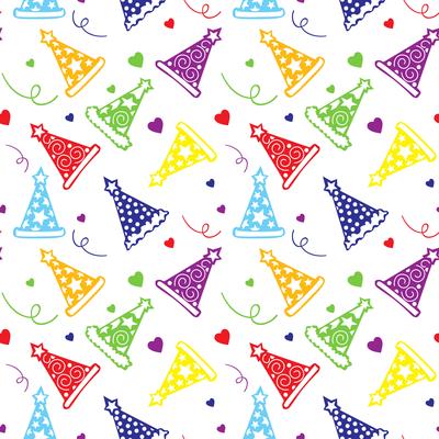 Happy birthday pattern Background