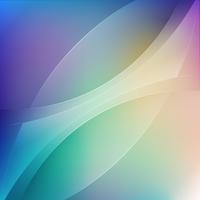 smooth color transparancy wave background vector