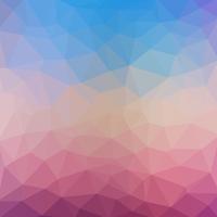 Light blue purple vector Low poly crystal background. Polygon design pattern. Low poly illustration background.