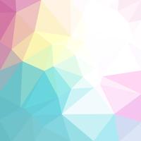 Color pastel claro vector Fondo de cristal poli bajo. Patrón de diseño de polígonos. Fondo de ilustración de baja poli.