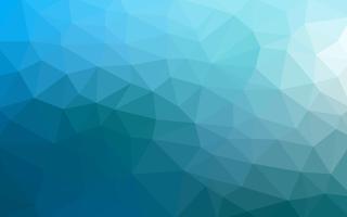 Light blue vector Low poly crystal background. Polygon design pa