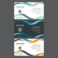 Colorful Business Card Collection vector