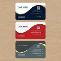 Colorful Business Card Collection vector