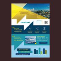 Colorful Flyer Business Brochure Design vector