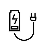 Charging Station Icon Vector