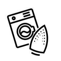 Hotel Services Icon Vector