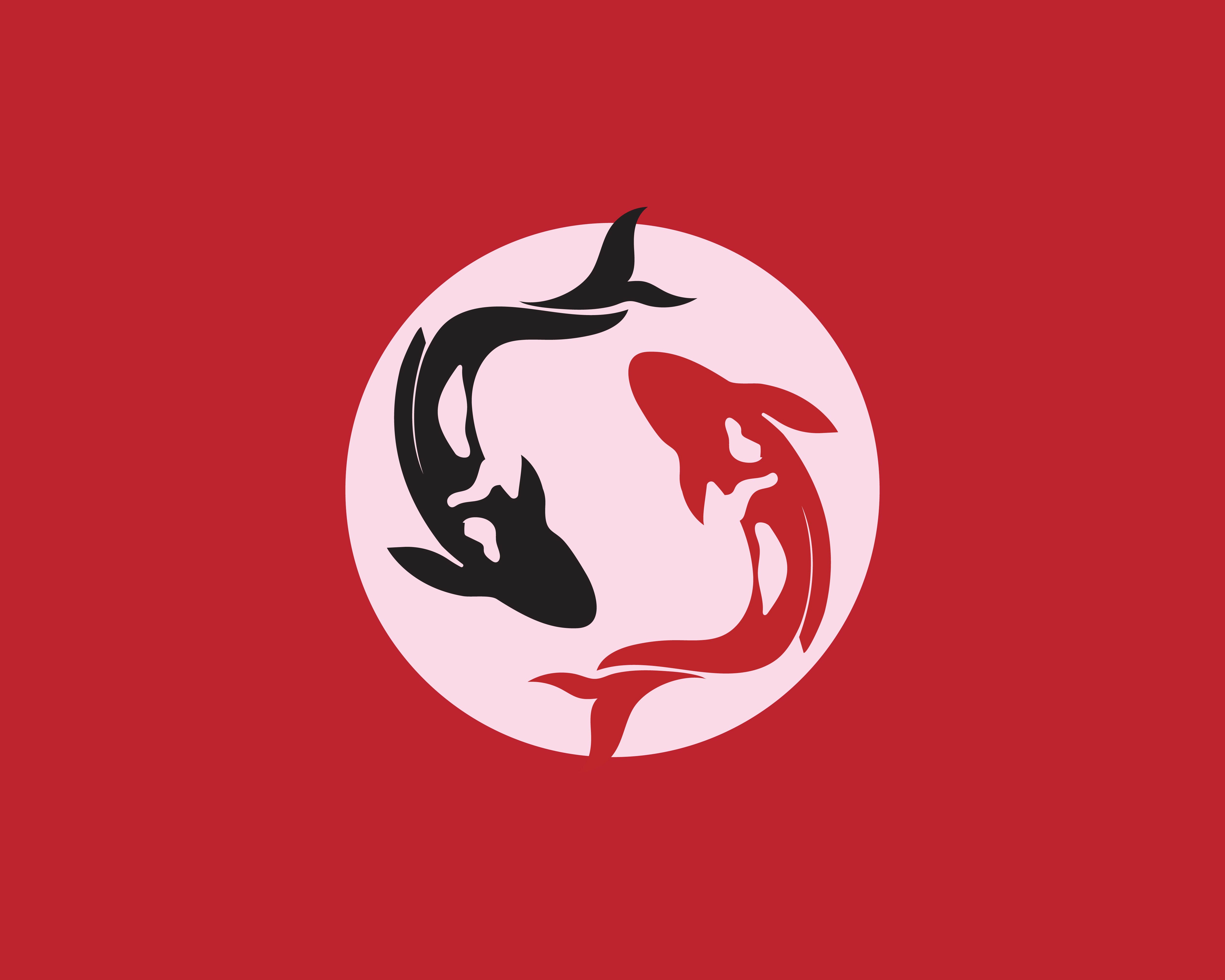 Diseno De Carpa Koi Sobre Fondo Blanco Animal Icono De Pescado