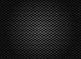Abstract carbon fiber texture on dark background. vector