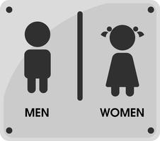 Men and Women Toilet icon themes That looks simple and modern. Vector Illustration.