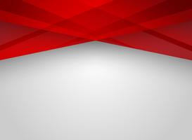 Abstract technology geometric red color shiny motion background. vector